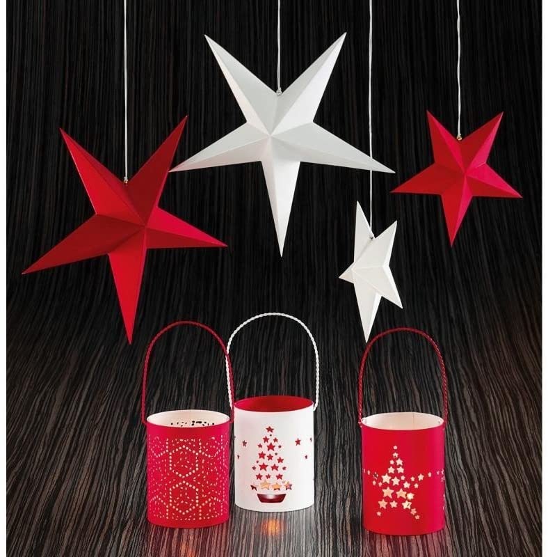 Philippi The Star Set of 2 Small Red Paper 14 (H) cm