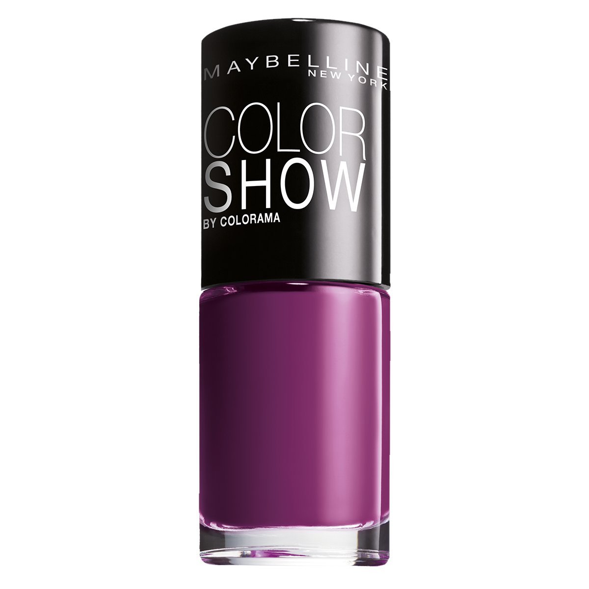 Maybelline New York Color Show Nail Polish Make-Up Noite De Gal/Ultra Glossy Coloured Nail Varnish in Purple, 7 ml, gal ‎104