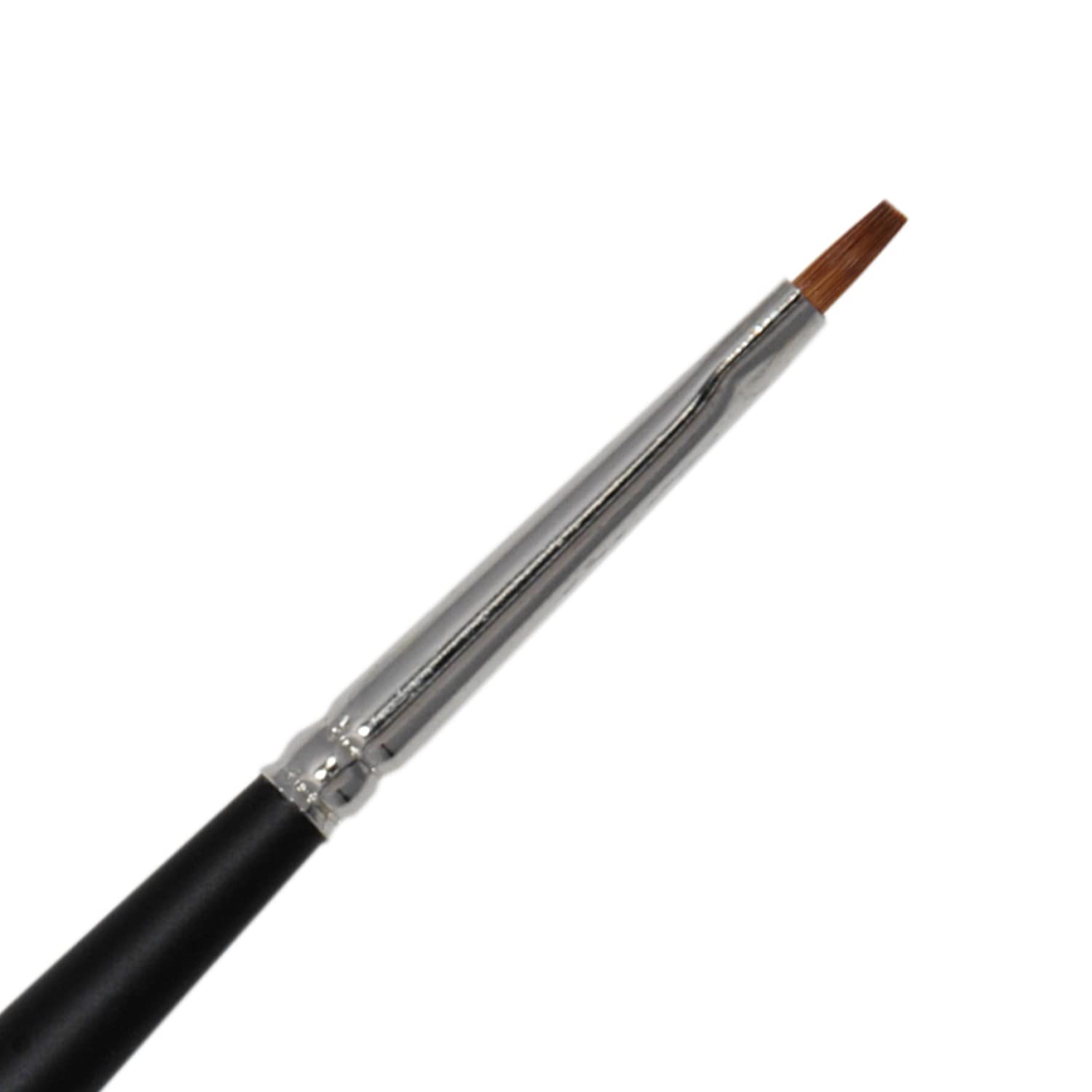 Grimas Professional Makeup Brush Red Sable M2 Flat 2mm Wide High Quality Brush High Elastic Suitable for All Types of Makeup Ideal for Children Makeup, ‎flat
