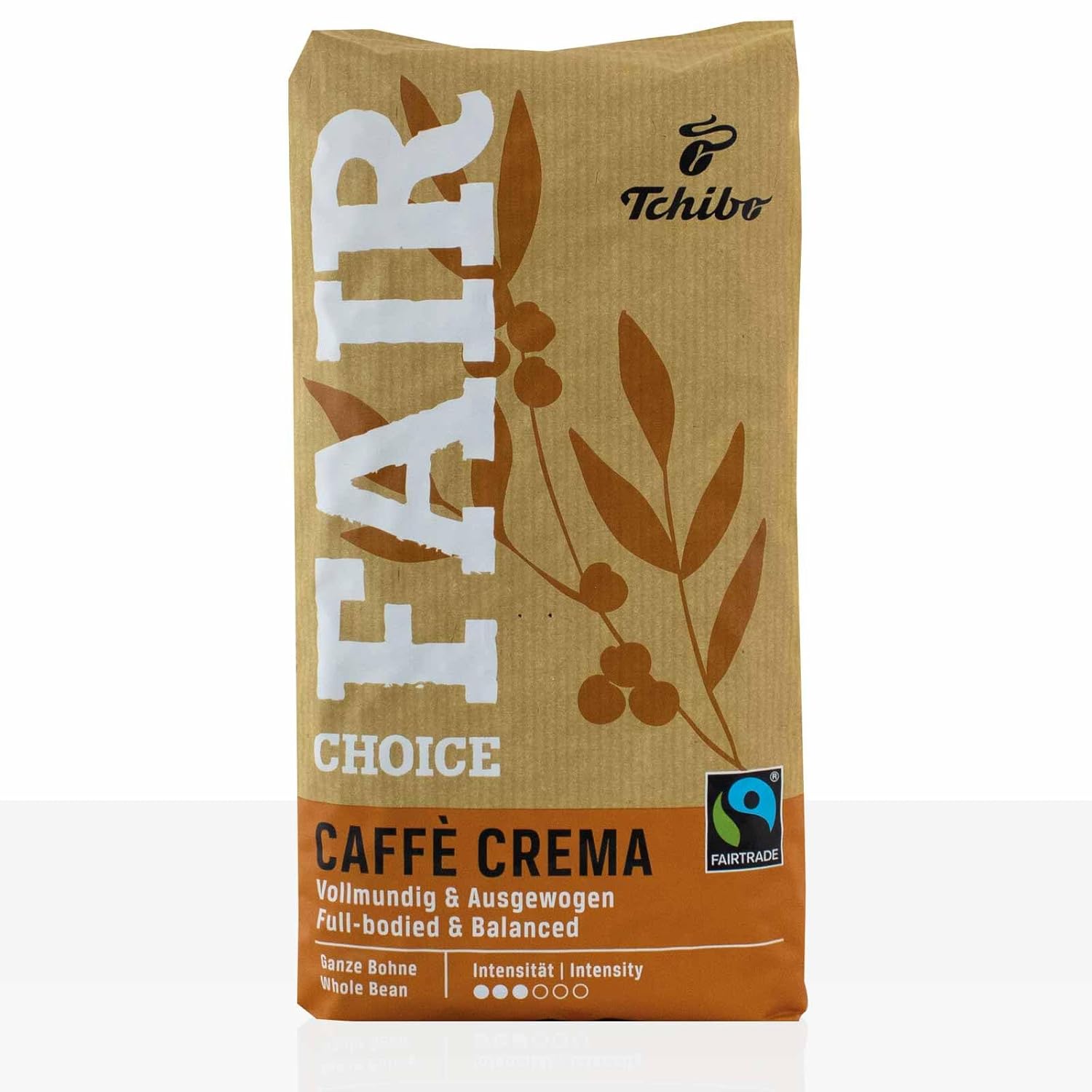Tchibo Fair Choice Caffè Crema 1 kg Coffee Bean