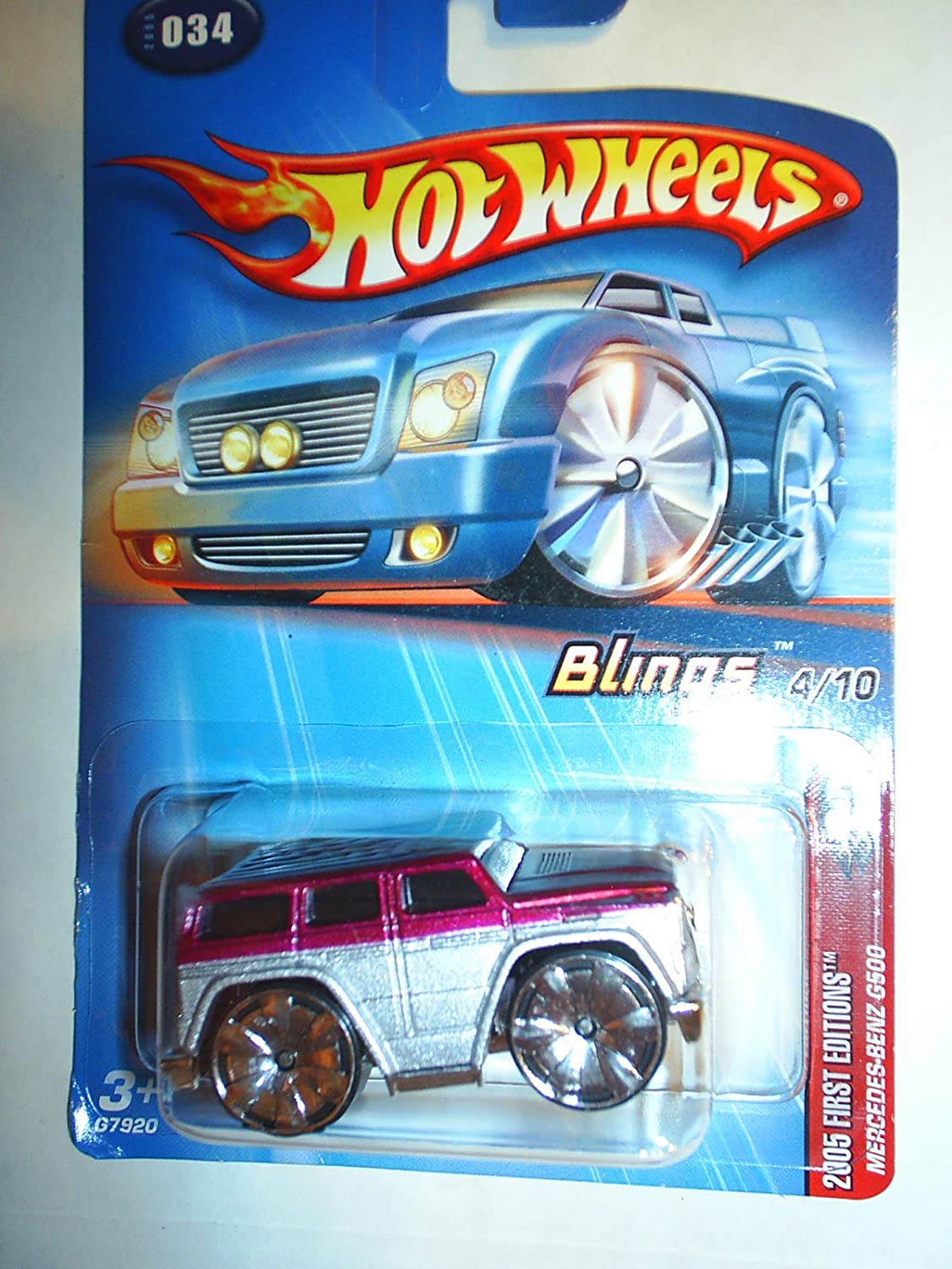 Hot Wheels Mercedes-Benz G500 2005 First Editions Blings 1: 64