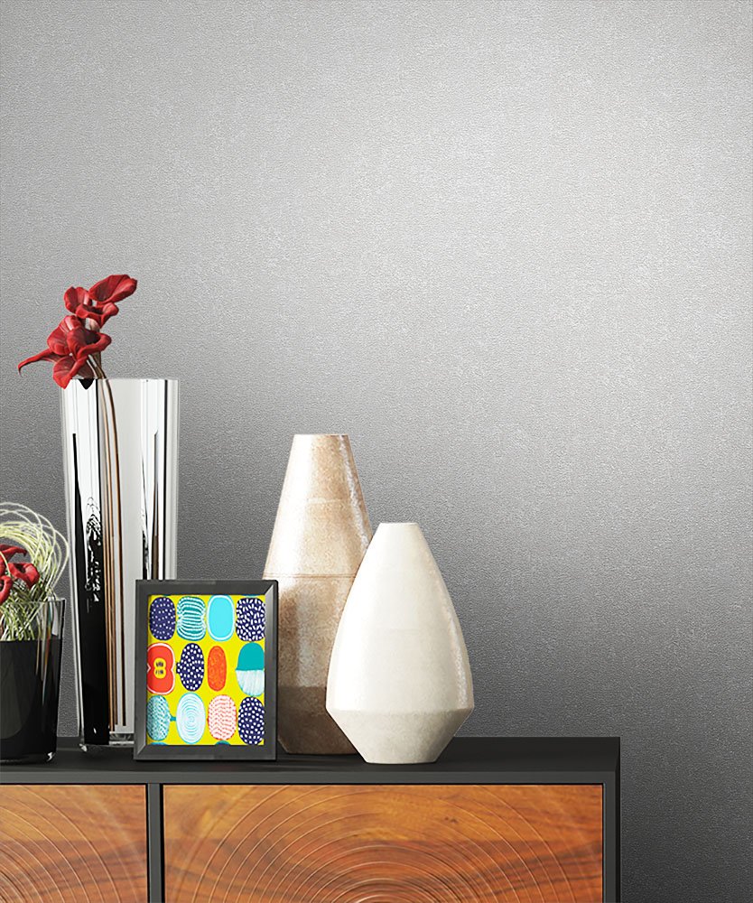 Newroom Design Newroom Grey Stone Pattern Beautiful Modern And Elegant Wallpaper Non-Woven