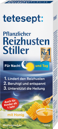 tetesept Herbal cough syrup, 125 ml