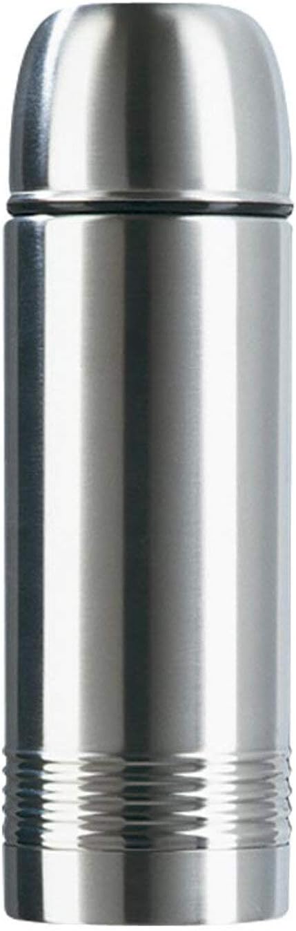 Tefal Senator Isolierflasche, Edelstahl, Silber, 7,5 x 7,5 x 23,5 cm