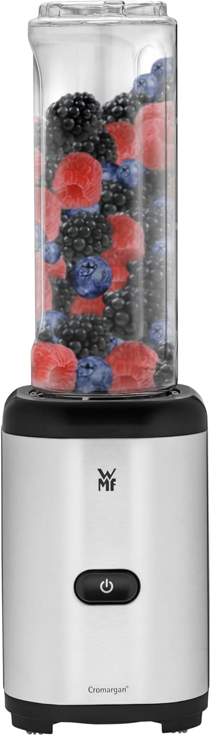 WMF Kult Mix & Go Mini Smoothie Maker, Shake Mixer, Blender Electric, 300 Watt, Tritan Plastic Bottle