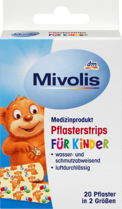 Mivolis Plaster strips for children, 20 pcs