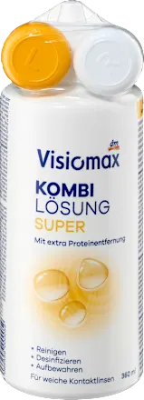 Visiomax Contact lens care product, multi-purpose solution Super with case, 360 ml
