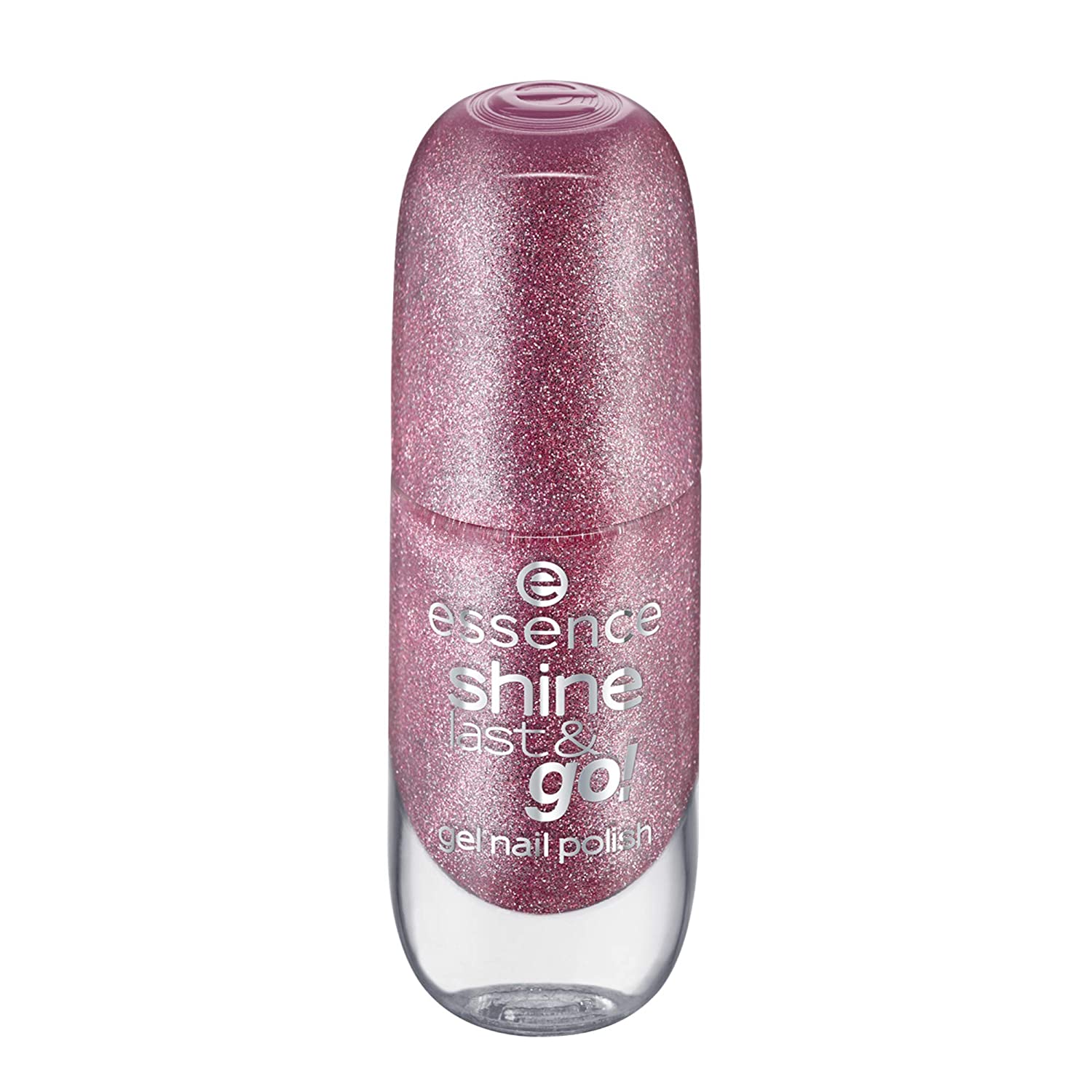 essence cosmetics essence shine last & go! Gel Nail Polish, No. 11 my sparkling darling, purple, gely, shiny, without acetone, vegan, without preservatives (8 ml), darling ‎11