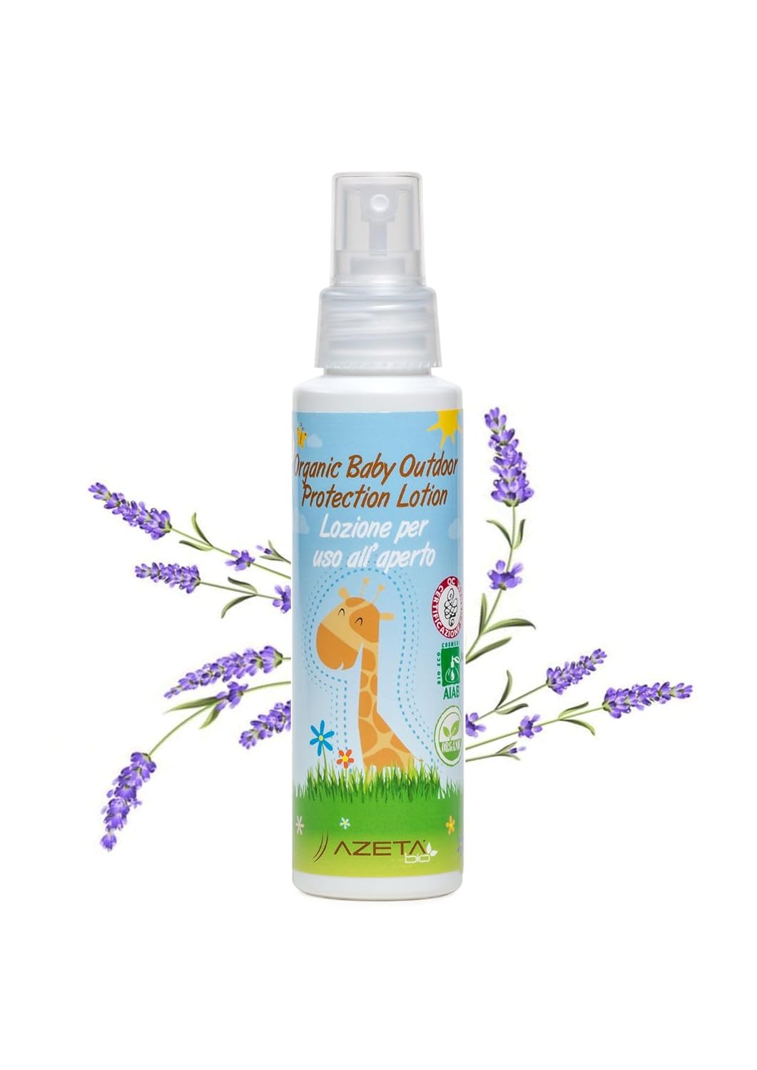 Organic Baby Sun Protection Lotion 50 - Azetabio - 100 ml