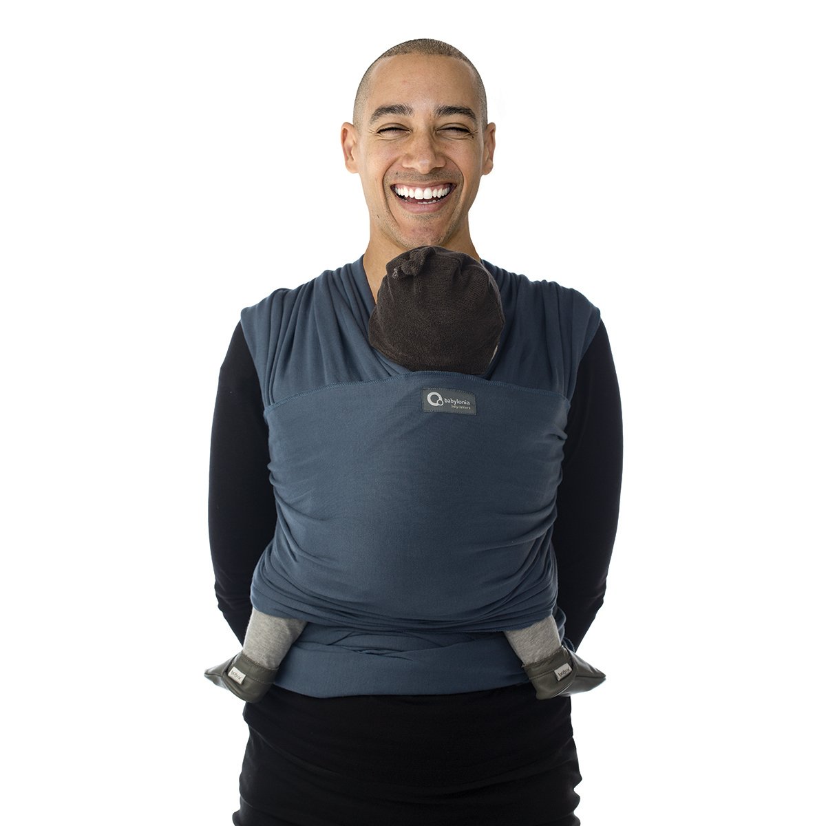 Babylonia Tri Cotti Knotless Baby Carrier 100% Organic Cotton - Baby Carrier from Birth to 4 Years or 15 kg Colour Cream