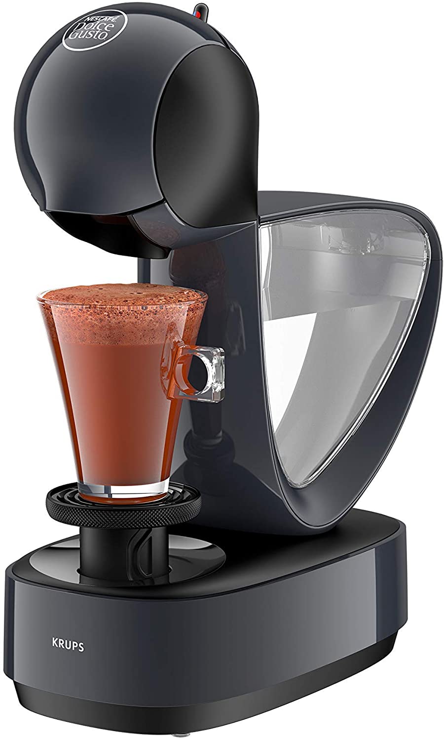 Krups Nescafé Dolce Gusto Infinissima KP1705 Capsule Coffee Machine for hot and cold drinks, 15 bar pump pressure, manual water dosage, automatic shut-off