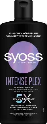 Syoss Shampoo Intense Plex, 440 ml