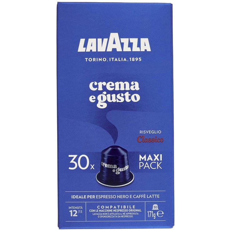Lavazza Crema e Gusto 1 x 30 Capsules