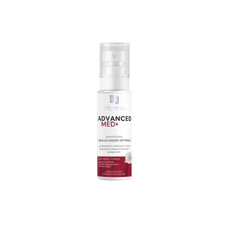 AA Intymna Advanced Med+ specialized spray for intimate hygiene 100 ml