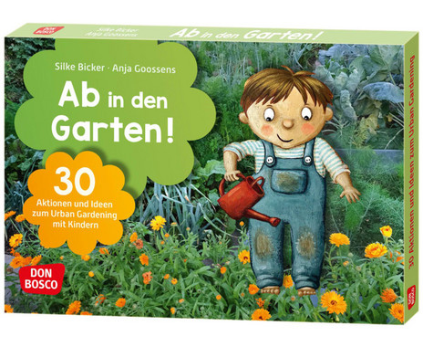 "Off to the garden!" – Picture cards