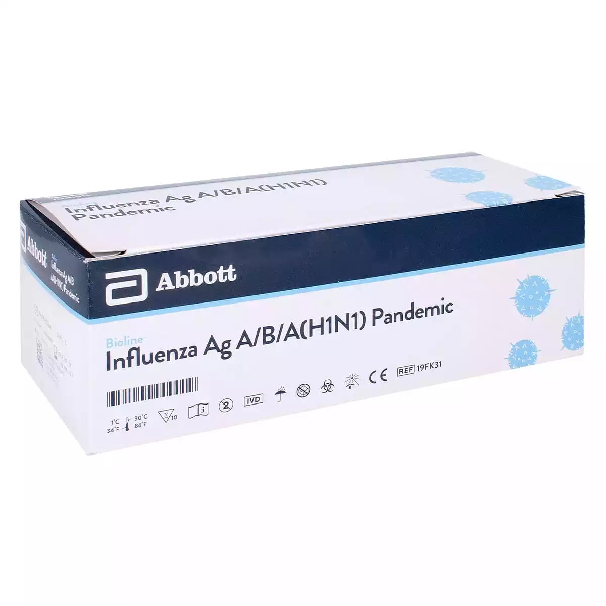 Abbott Bioline Influenza Ag A/B/A(H1N1) Pandemic rapid test