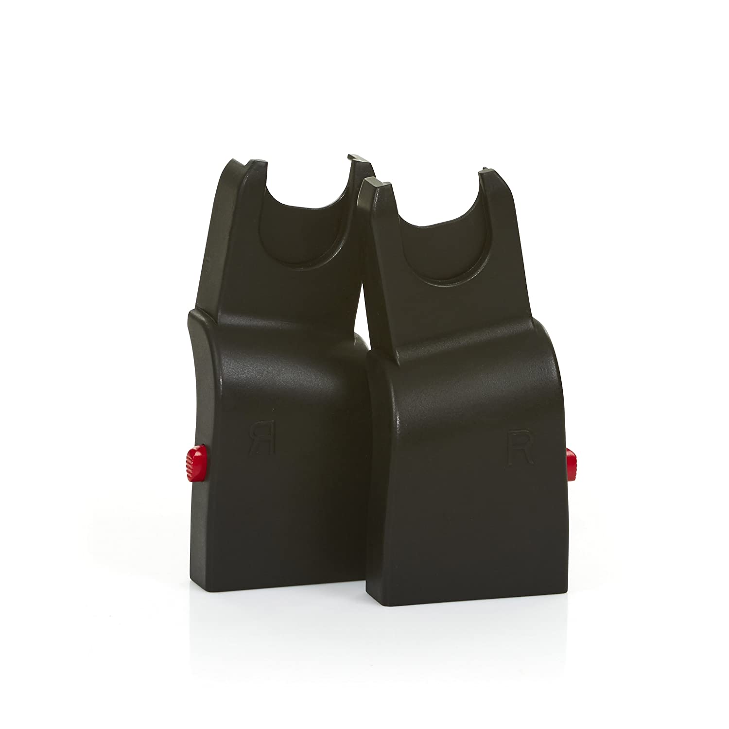 ABC Design Adapter - for ABC Design Pushchairs from 2017 - for Maxi-Cosi / Cybex / Kiddy / Joie / BeSafe - Colour: Black
