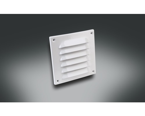Cover grille Rotheigner aluminum white 150x150 mm