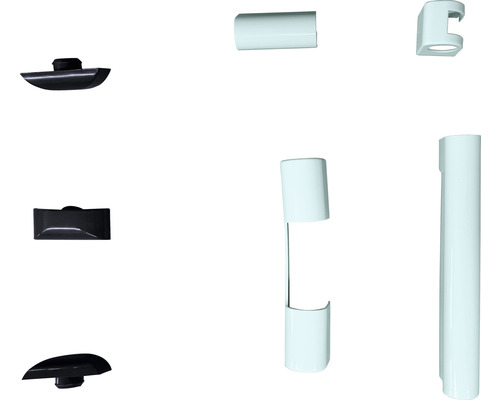 Hornbach Cover cap set white/anthracite for ARON Basic/Comfort windows & balcony doors
