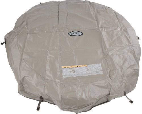 Cover Intex 128404GN for the cover of the inflatable whirlpool Intex Pure Spa brown
