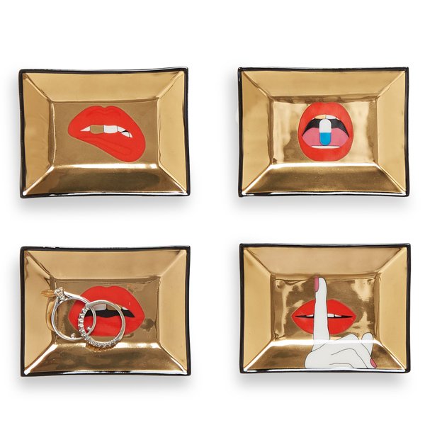 Full Dose storage plates (set of 4) by Jonathan Adler