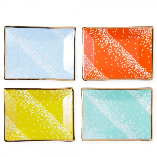 Storage plate Petite Trays Vapor Multicolor (4-piece) by Jonathan Adler