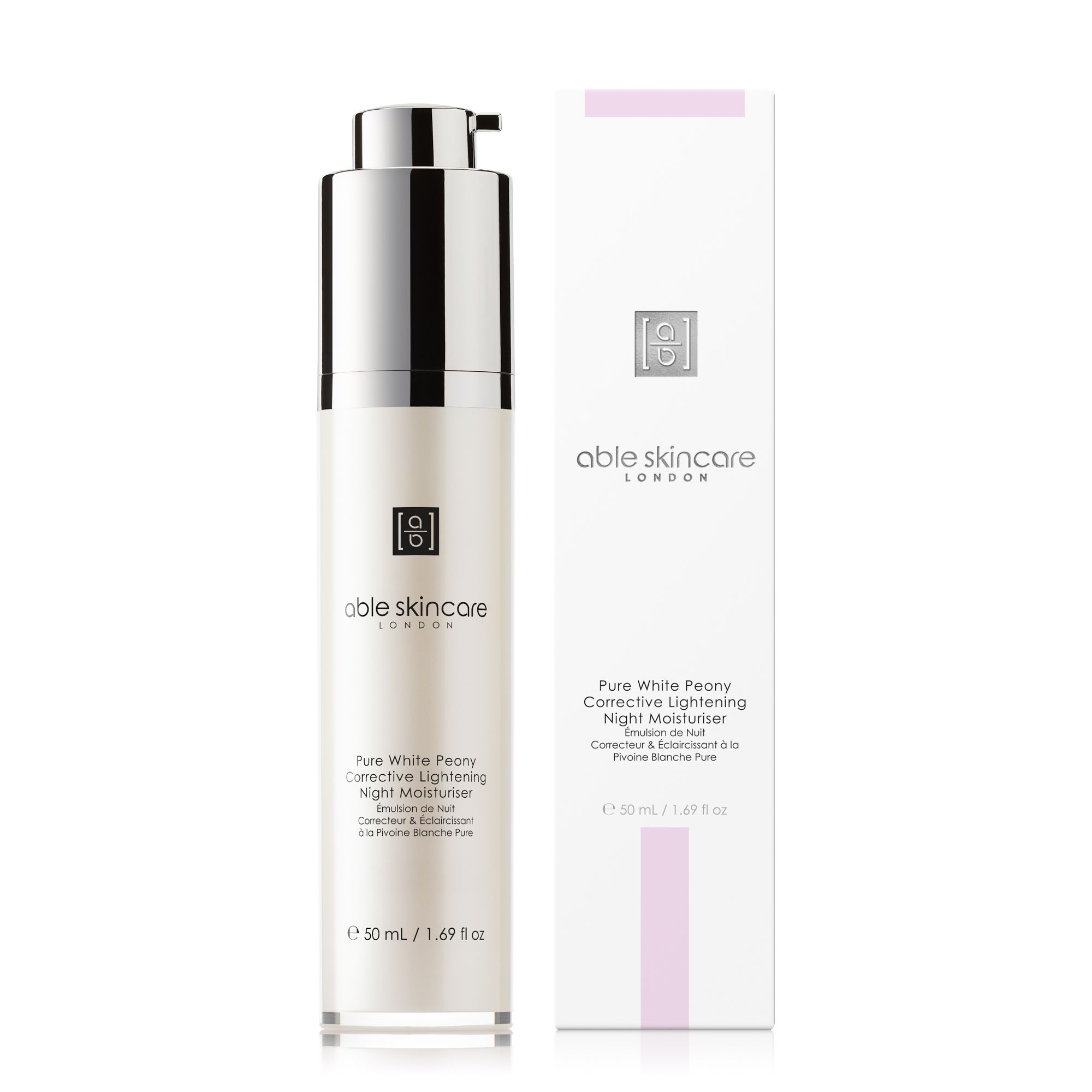 Able Pure White Peony Corrective Lightening Night Moisturizer