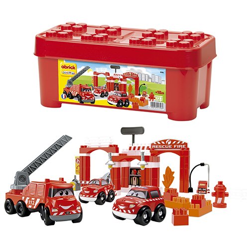 Ecoiffier Abrick Box Fireman
