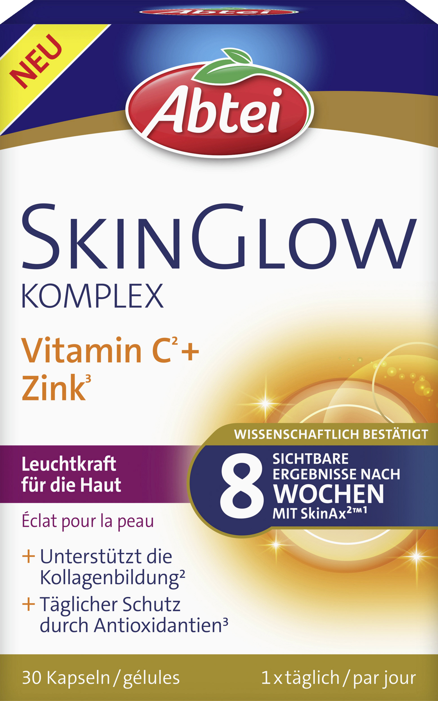 Abtei Abbey Skin Glow Complex 30 Capsules DACH 19.9g