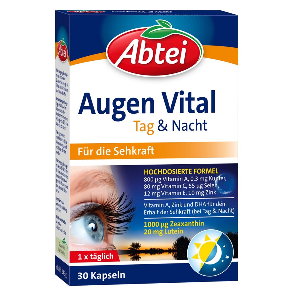 Abtei Abbey Eye Vital Capsules 30 St