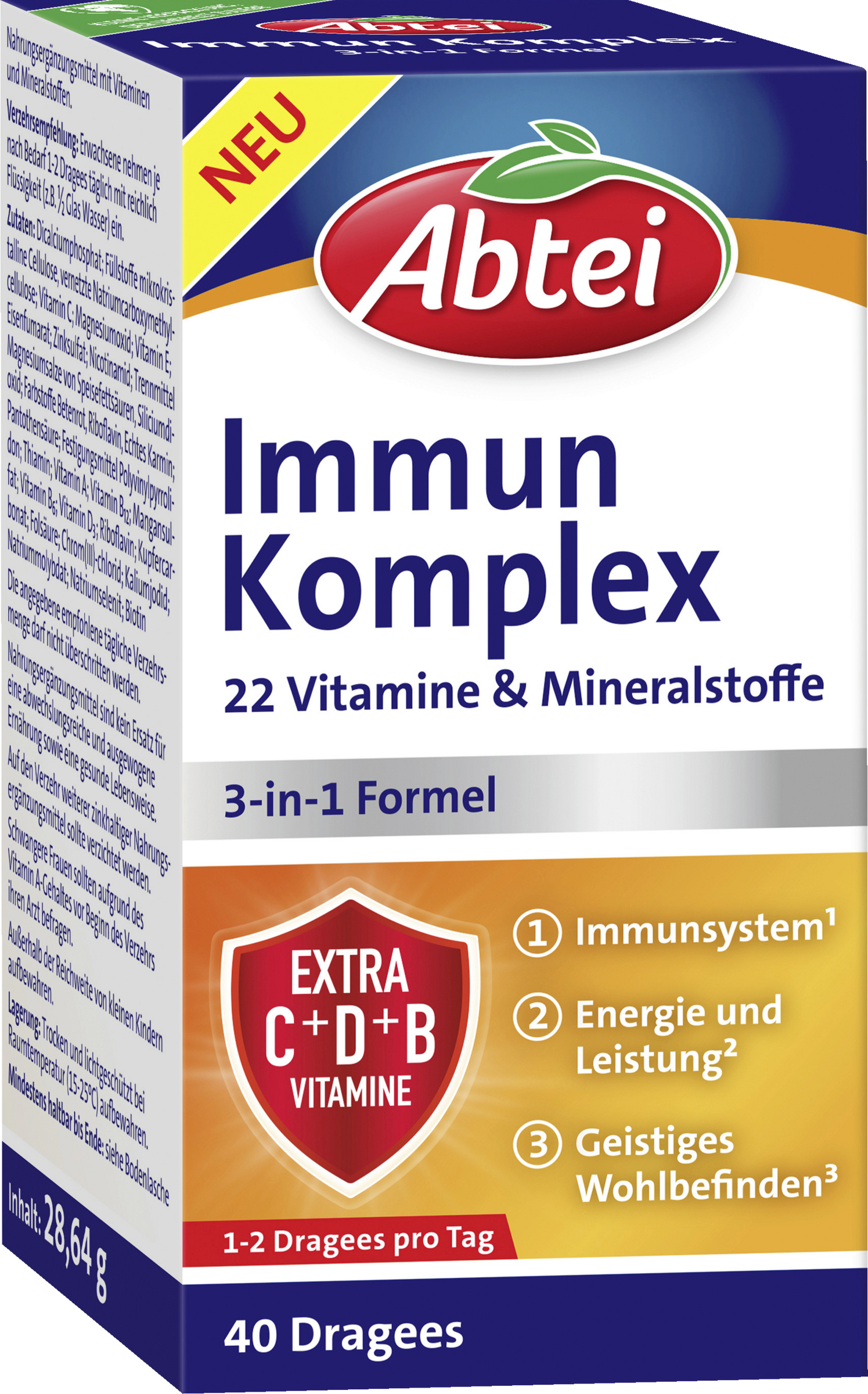 Abtei Immune Complex 3-in-1 Formula