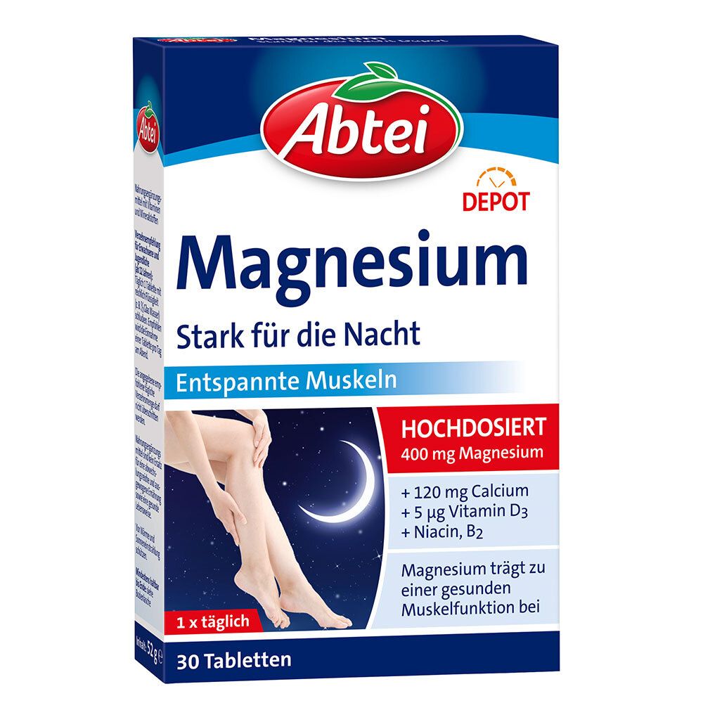 Abtei Magnesium 400 Strong for the Night 30 St