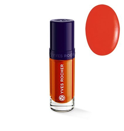 Yves Rocher COULEURS NATURE Nail Polish COULEUR VÉGÉTALE 54 Orange Cosmos Long Lasting & Nourishing 1 x Bottle 5 ml, ‎orange