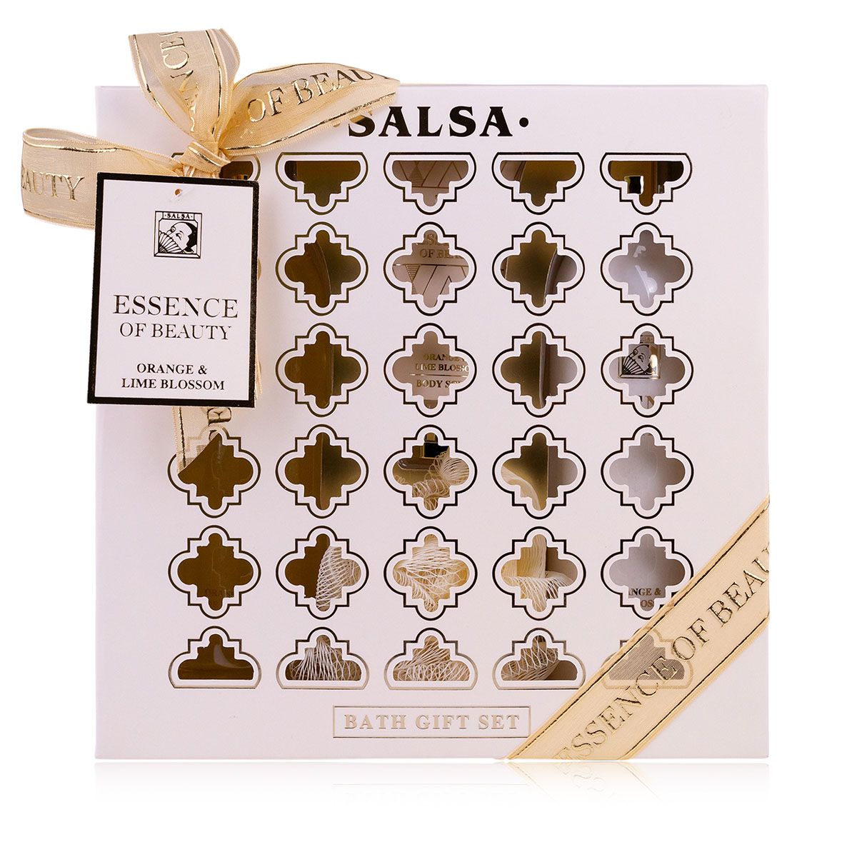 Accentra Bath Set Essence of Beauty Orange & Lime Blossom Gift Set, 525 ml
