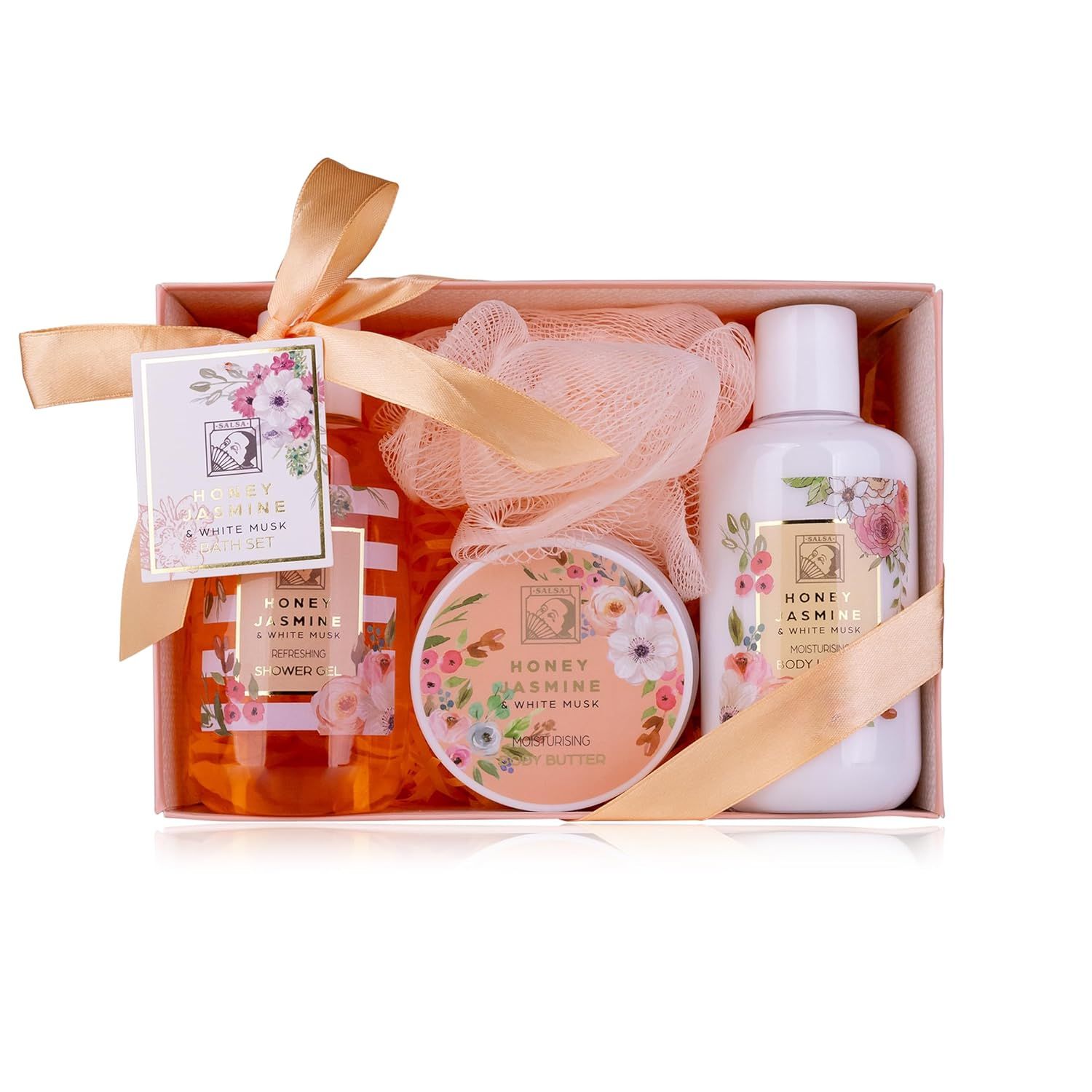 Accentra – Shower Set for Women Gift Set HONEY JASMINE in a beautiful gift box, 1 St