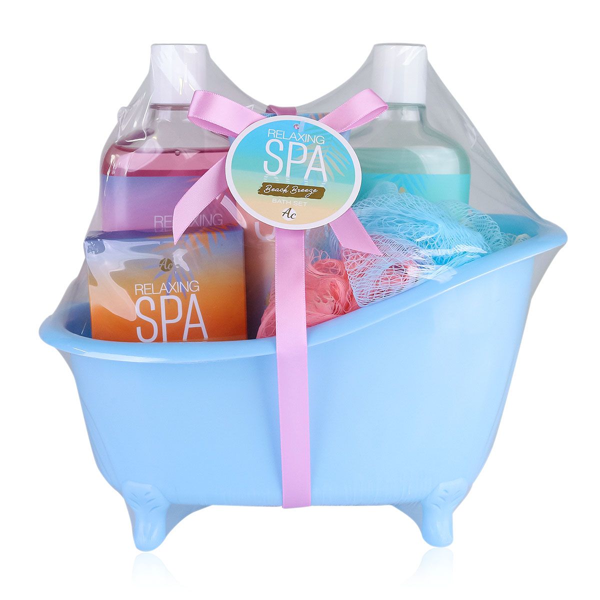accentra Gift Set Bath Set Care Set Bathtub Beach Breeze Gift Idea