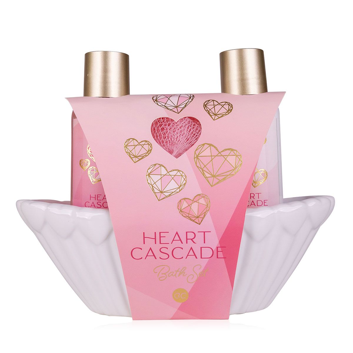 Accentra Gift Set HEART CASCADE in Bathtub