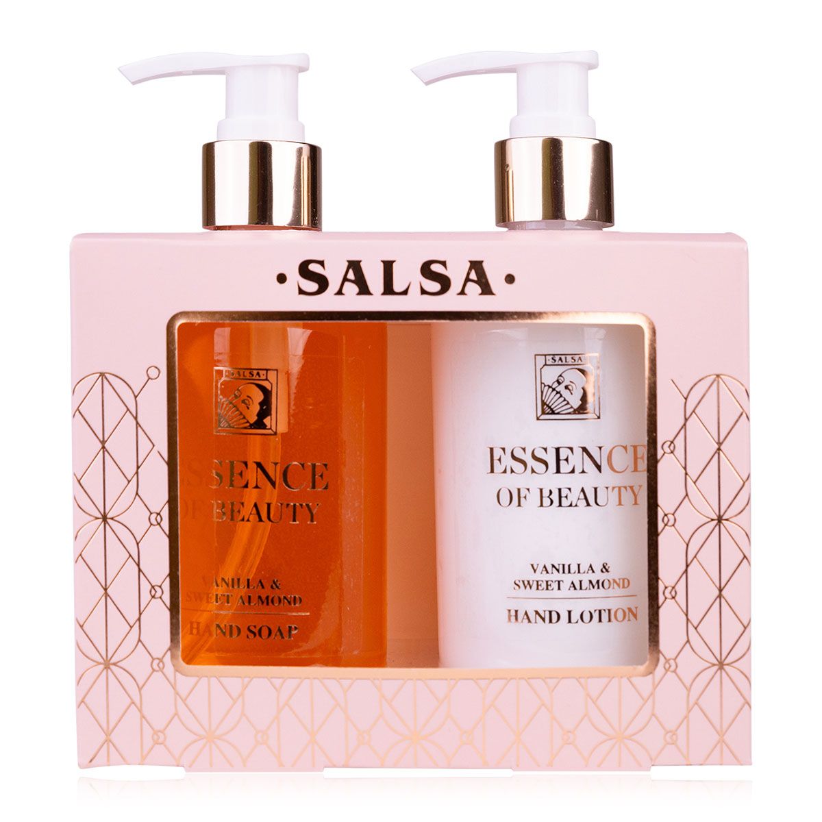 Accentra Hand Care Set Essence of Beauty Vanilla & Sweet Almond Gift Set, 500 ml