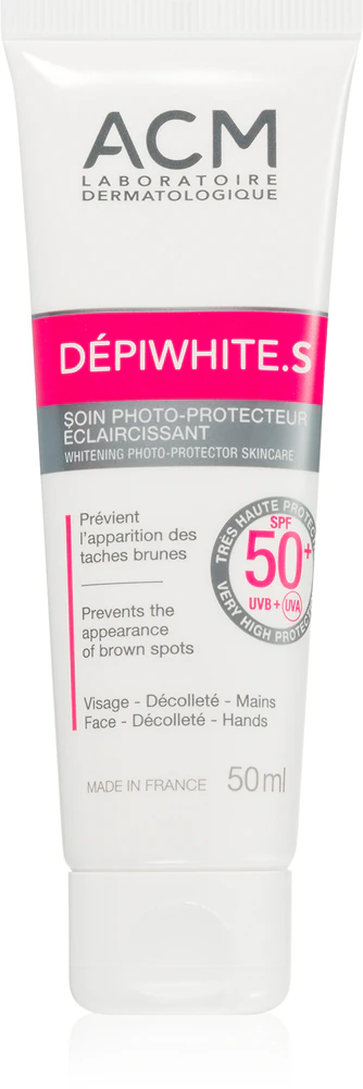 ACM Dépiwhite S protective cream for the face and décolleté