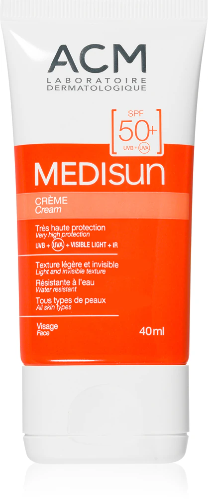 ACM Medisun waterproof facial tanning cream SPF 50+