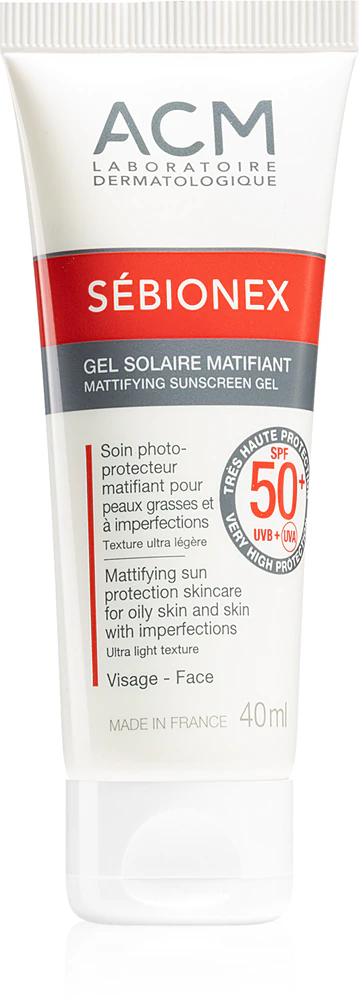 ACM Sébionex SPF 50+ Mattifying Facial Skin Gel