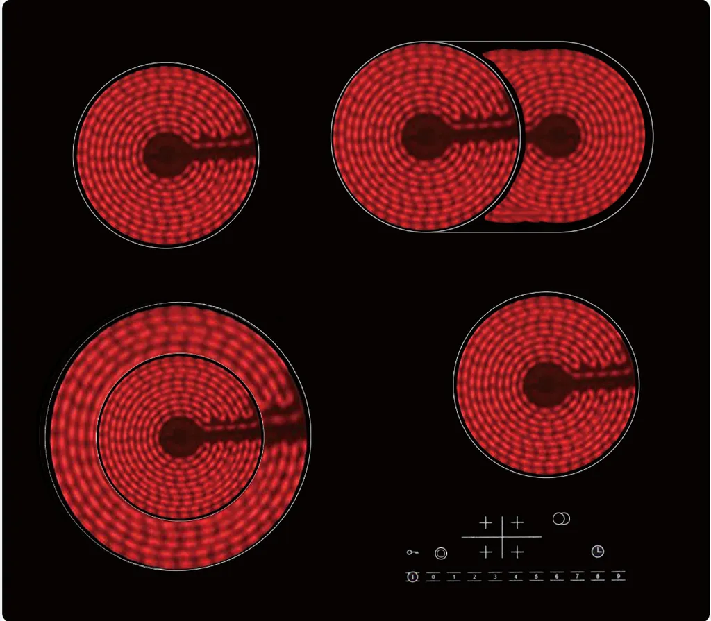 Acopino KM4-2 glass ceramic cooktop | 60 cm built-in cooktop | Display model