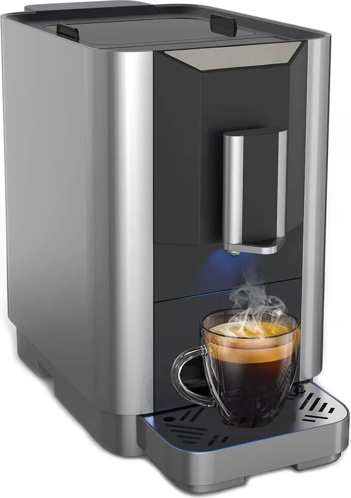 Acopino Venezia fully automatic coffee machine, anthracite – Espresso machine & coffee machine for espresso and coffee