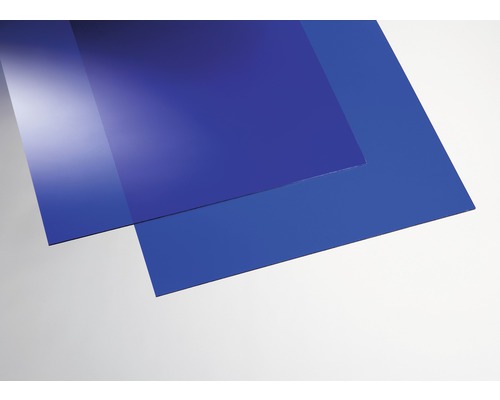 Gutta Acrylic color plate 3x250x500 mm smooth blue