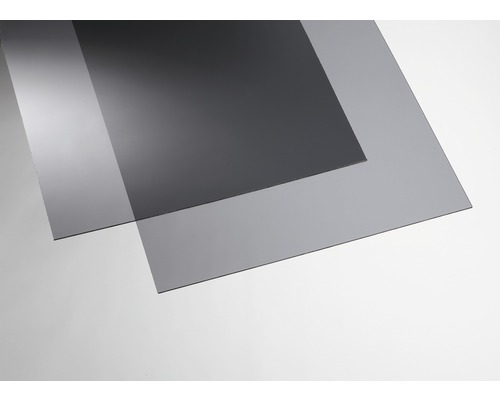 Gutta Acrylic color plate 3x250x500 mm smooth gray