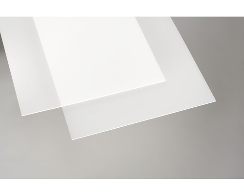 Gutta Acrylic color plate 3x250x500 mm smooth opal