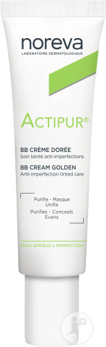 noreva Actipur Anti-Impurities Care Goudbruine Tint 30ml