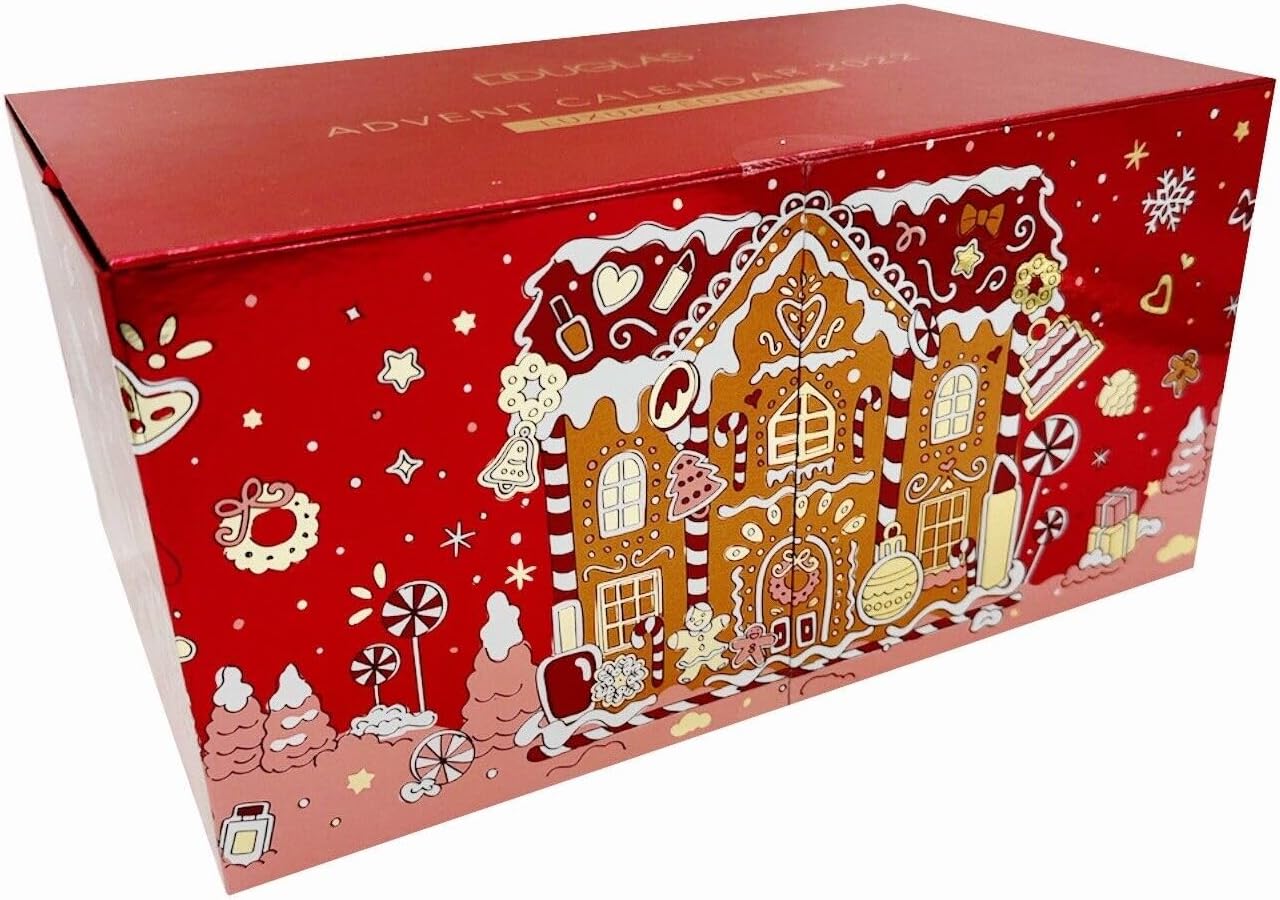 Douglas Adventskalender 2023 Luxury Cube Exclusive Edition Women + Girls Cosmetics Advent Calendar, Value 200 €, Advent Calendar Women