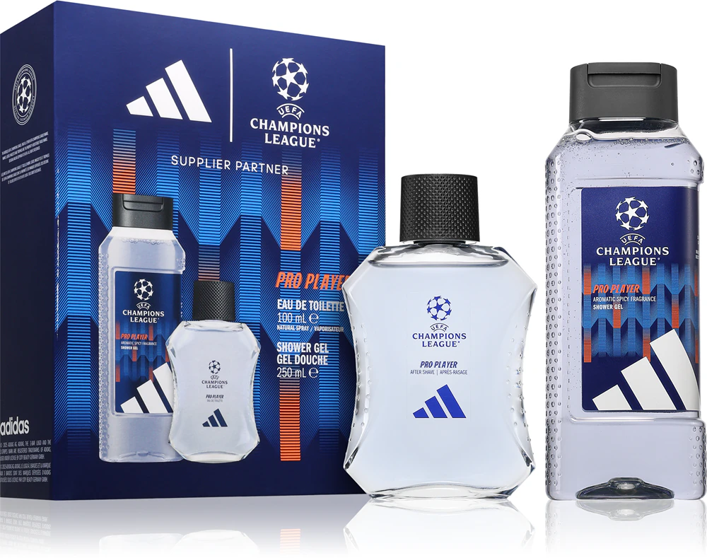 Adidas UEFA Champions League Pro Player Gift Set for Men