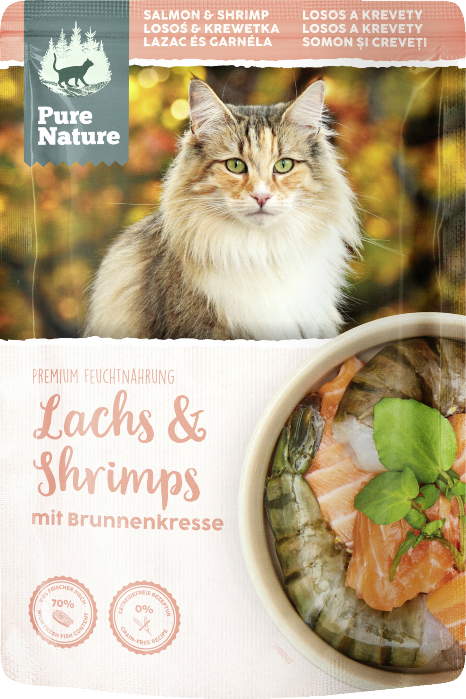 Pure Nature Adult Salmon & Shrimp with Watercress